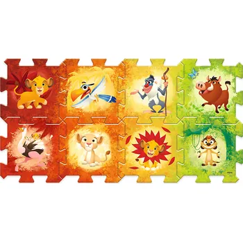 Trefl Pěnové puzzle 8 dílků, Lví král