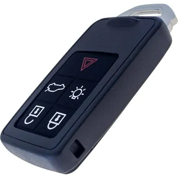 Autoklíč Obal klíče dalkového ovládání Volvo S60, S80, V60, V70, XC60, XC70 5tl. HU101
