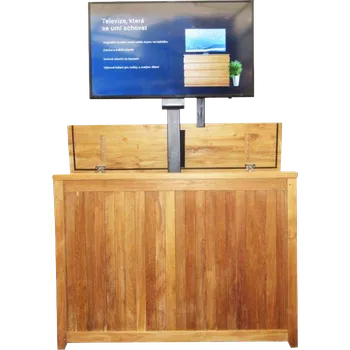 Komoda FaKOPA Dřevěná skříňka z masivního teaku Valentina