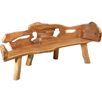 Zahradní lavice FaKOPA Lavička z masivního dřeva Nazarena