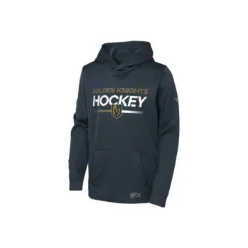 Chlapecké oblečení Dětská Mikina NHL Fanatics Vegas Golden Knights Authentic PRO (šedá), Velikost 8 let (140 - 150 cm)