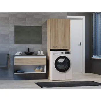 Nábytek FALCO Skříňka nad pračku Pula 2 dub sonoma