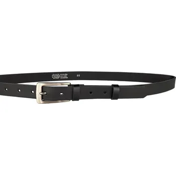 Módní doplněk PENNY BELTS Kožený opasek 176-63 černý - 95 cm