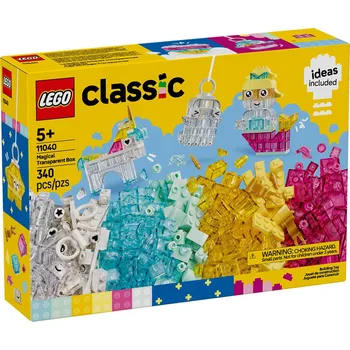 Stavebnice LEGO LEGO Classic 11040 Kouzelná průhledná krabička
