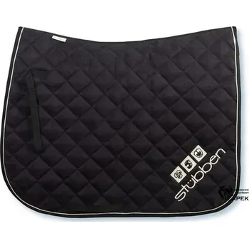 Dečka Stübben -LOGO- - Černá - D-drezurní/Full