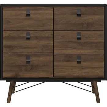 Komoda TVI Komoda RY 86013 černá mat/ořech