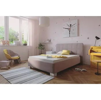 Postel BLANAŘ Čalouněná postel Grace 120x200 Aston růžová