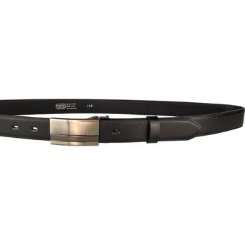 Módní doplněk PENNY BELTS Kožený opasek 30-020-1PS-60 černý - 115 cm