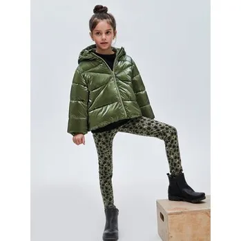 Dívčí bunda Mayoral Zimní bunda 7.415 Khaki Regular Fit 14Y