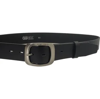 Opasek PENNY BELTS Kožený opasek 9963 černý - 85 cm
