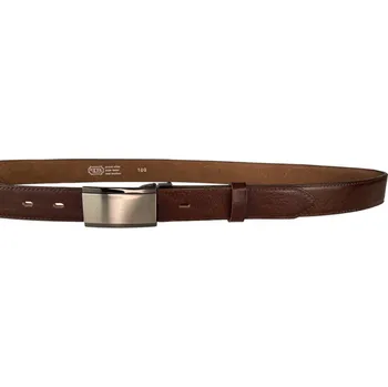 Opasek PENNY BELTS Pánský kožený opasek 30-020-4PS-506 hnědý - 95 cm