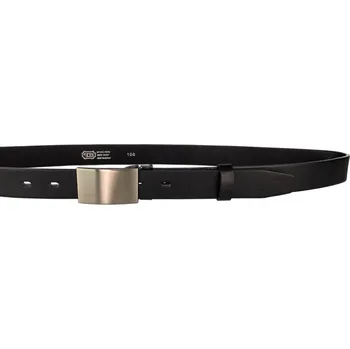 Opasek PENNY BELTS Kožený opasek 30-100-3PS-60 černý - 105 cm