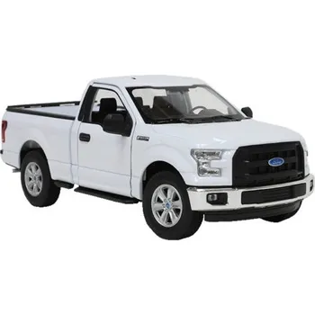 Hračka Welly Ford F150 Regular Cab 2015, white 1:24