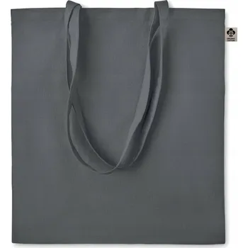 Nákupní taška Mid Ocean šedá bavlna