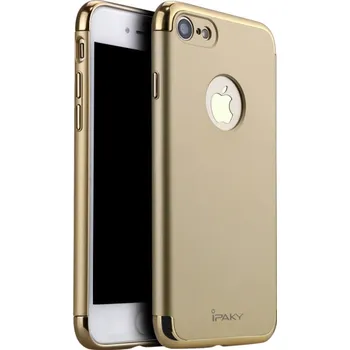 Pouzdro na mobilní telefon IPAKY 5267 IPAKY 3v1 Ochranný kryt Apple iPhone 7 zlatý