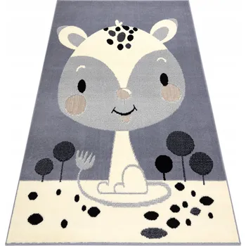 Koberec KOBEREC FLASH 200x300 cm LIŠKA LIŠKA šedá #DEV1369