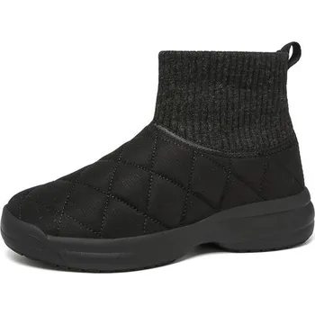 Dámská zimní obuv Zimní boty Ulogu Dámské lemované boty Teplé zimní boty Vodotěsné zimní boty, černá, velikost 40