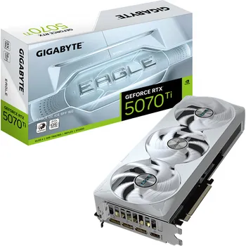 Grafická karta Gigabyte GeForce RTX 5070 Ti Eagle OC ICE SFF 16G (GV-N507TEAGLEOC ICE-16GD)