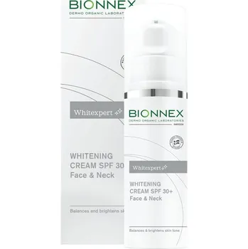 Pleťový krém Bionnex Whitexpert Bělící krém na obličej a krk SPF30+ 30 ml