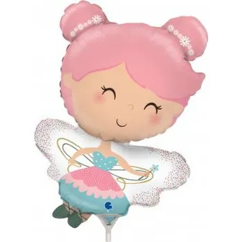 Balónek MINI Víla 14"/35cm fóliový balónek nafukovací