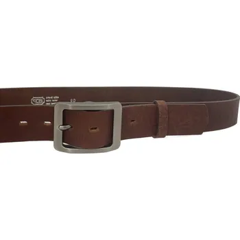 Opasek PENNY BELTS Kožený opasek 159V248 hnědý - 105 cm
