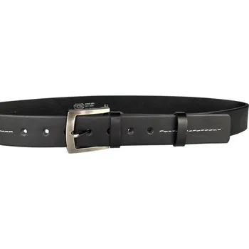 Opasek PENNY BELTS Kožený opasek 25-8-60 černý - 90 cm