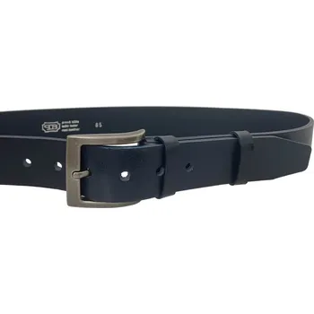 Opasek PENNY BELTS Kožený opasek 501-59 modrý - 105 cm