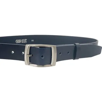 Opasek PENNY BELTS Kožený opasek 4459 modrý - 95 cm