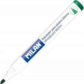 Zelený popisovač na tabuli (stíratelný za sucha) Milan 1 ks