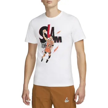 Triko Jordan Game 5 T-Shirt White dh8948-100 Velikost S