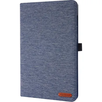 Pouzdro na tablet VSECHNONAMOBIL 33509 FABRIC zaklapovací obal Lenovo Tab K10 modrý