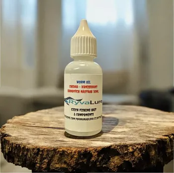 RYVALURES - WORM OIL- CHEDAR - KONZERVANT GUMOVÝCH NÁSTRAH 30ML.