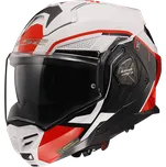 LS2 Advant X FF901 Metryk bílá/červená