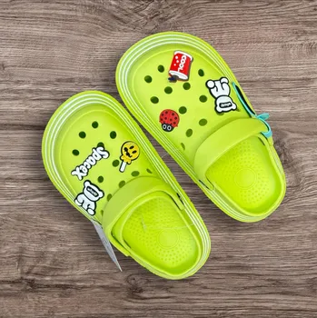 Dámské pantofle Gumové nazouváky Barva: Zelená, Velikost: 42