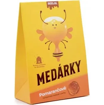 Bonbon Beelol Medové bonbóny s pomerančem 70g (eko balení)