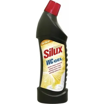 WC čistič Silux WC gel Active Lemon na rez a vodní kámen 1l
