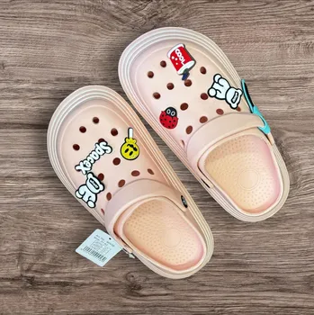 Dámské pantofle Gumové nazouváky Barva: pudrová, Velikost: 37