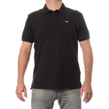 Pánské tričko Levi's Polo HM Mineral Black Polo Tričko Černé XXL