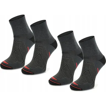 Pánské ponožky Termoaktivní trekové ponožky na léto 70% merino COMODO 39-42 / 2 PÁRY