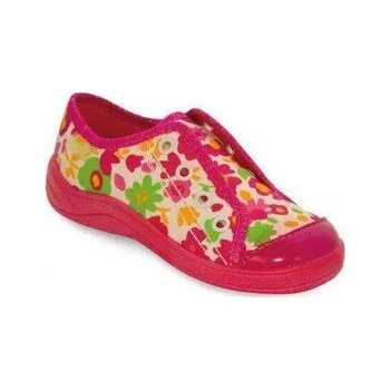 Dívčí tenisky 107X097 25 - dívčí tenisky BEFADO, kytičky S 107X097_26