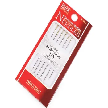 Pro Háčkování Jehly vyšívací, zlatá ucha