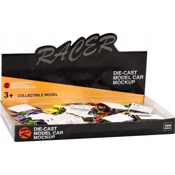 autíčko Autíčko Závodní Auto Kovové Angličák 1:64