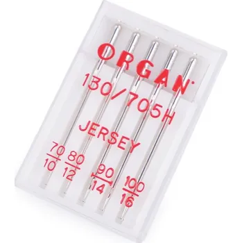 Jehly strojové Jersey 70,80,90,100 ORGAN