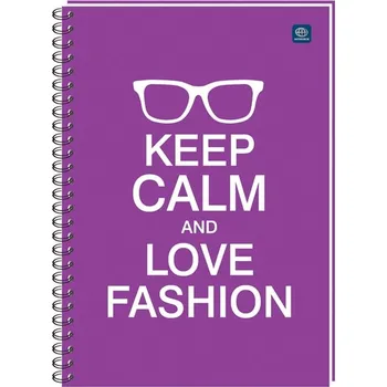 Sešit B5 s mřížkou spirálový blok pro učitele, kroužkový zápisník na angličtinu Interdruk, 160 listů