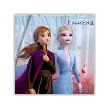 Papírový ubrousek Ubrousky papírové - Ledové království 2 25x25 cm / 20 ks