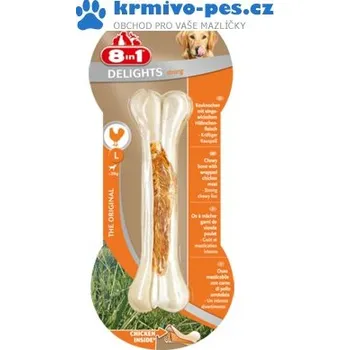 Pro psa 8in1 Kost žvýkací Delights Strong L 1 ks