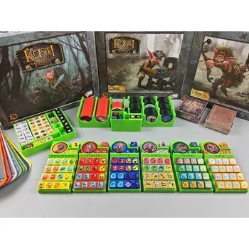 Příslušenství k deskovým hrám inserty.cz Kosti jsou vrženy - Insert (černý, 077)