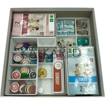 Příslušenství k deskovým hrám Kalkared Insert pro Let's Go! To Japan (Retail) (995R)