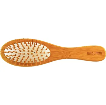 kartáč na vlasy Dřevěný kartáč na vlasy bambusový MAGNUM Natural 317