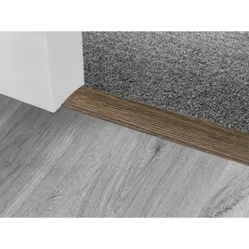 Podlahová lišta Profilteam přechodová lišta samolepící oblá 80x2700 Wenge P02